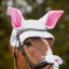 QHP Easter Bunny Novelty Horse Ear Hat - White