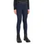 QHP Eden Junior Full Grip Riding Tights - Navy