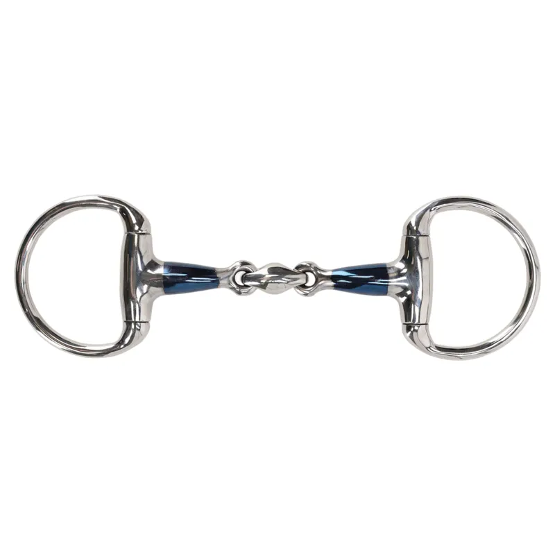 QHP Anatomical Eggbutt Double Jointed Bit - Sweet Iron