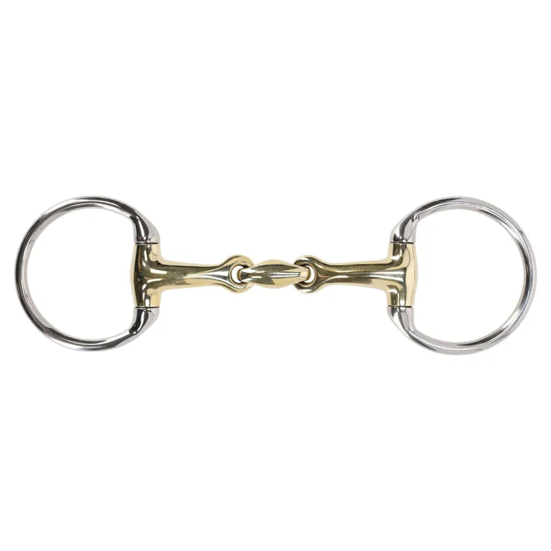 QHP Anatomical Eggbutt Double Jointed Bit - Argentane