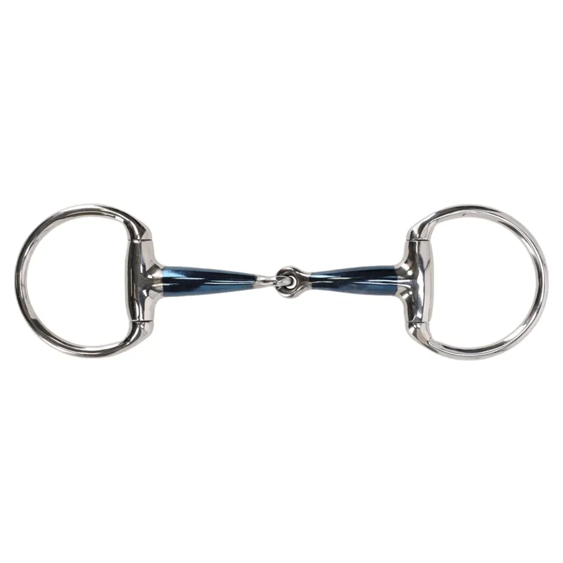 QHP Anatomical Eggbutt Single Jointed Bit - Sweet Iron