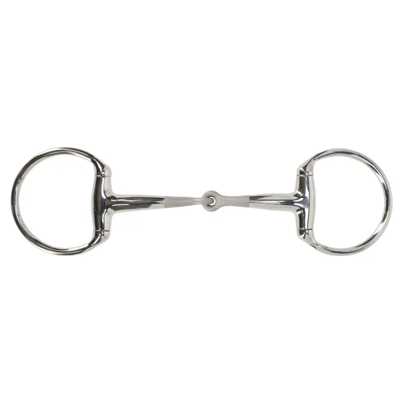 QHP Anatomical Eggbutt Single Jointed Bit - Sandblasted