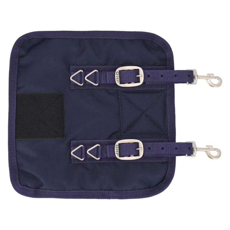 QHP Quick Release Fake Fur Chest Extender - Navy