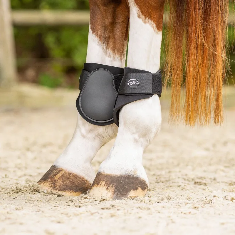 QHP Fetlock Boots - Black-1