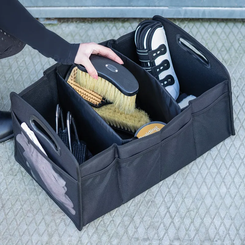 QHP Foldable Storage Box - Black-3