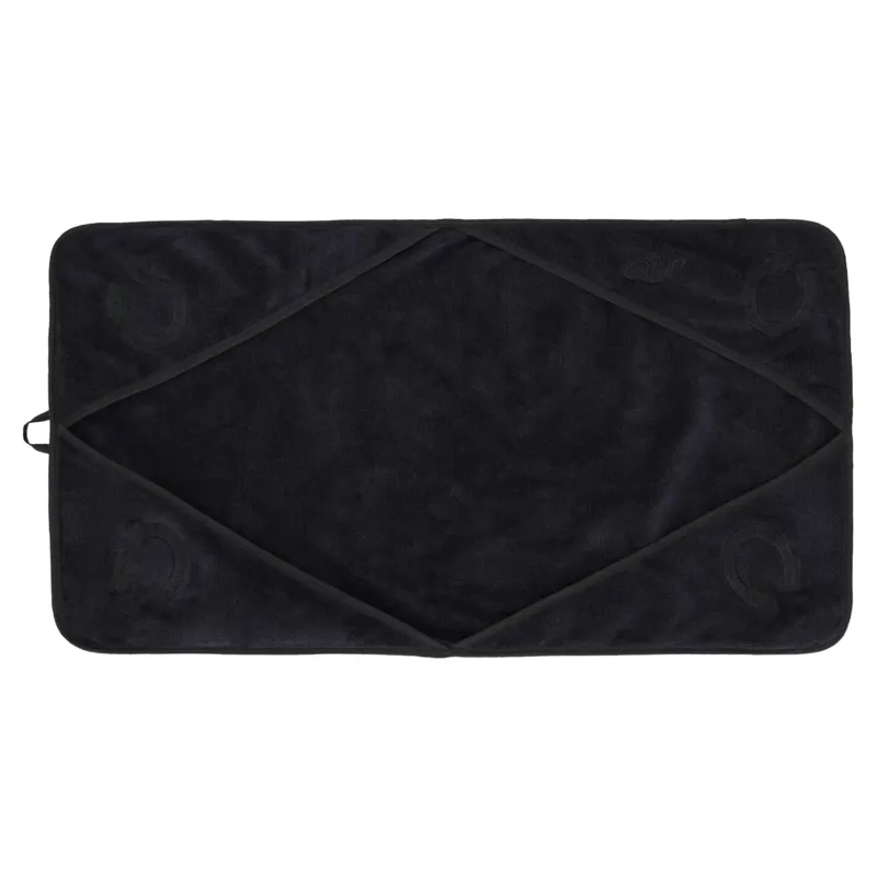 QHP Hands-In Towel - Black