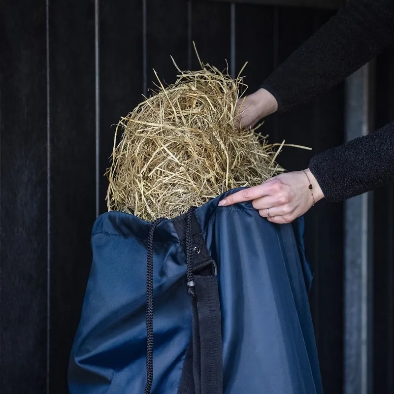 QHP Transport Hay Bag - Navy-2