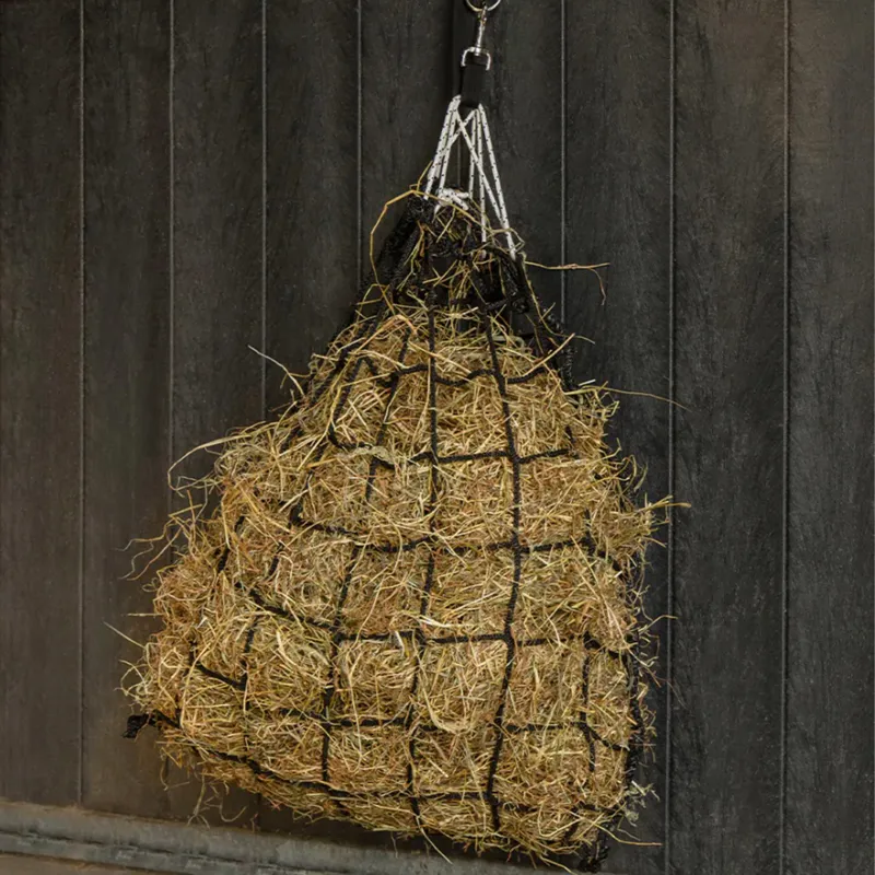 QHP Hay Net Hanging Strap - Black-2