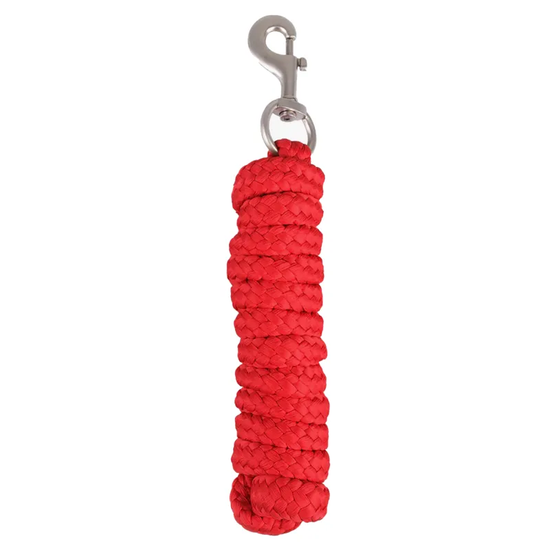 QHP Heavy Snap Clip Lead Rope - Bright Red