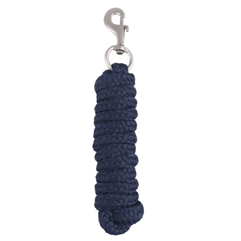 QHP Heavy Snap Clip Lead Rope - Navy