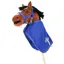 QHP Hobby Horse Fleece Rug - Cobalt Blue