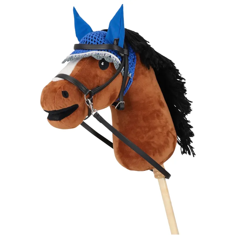 QHP Hobby Horse Fly Hood - Cobalt Blue