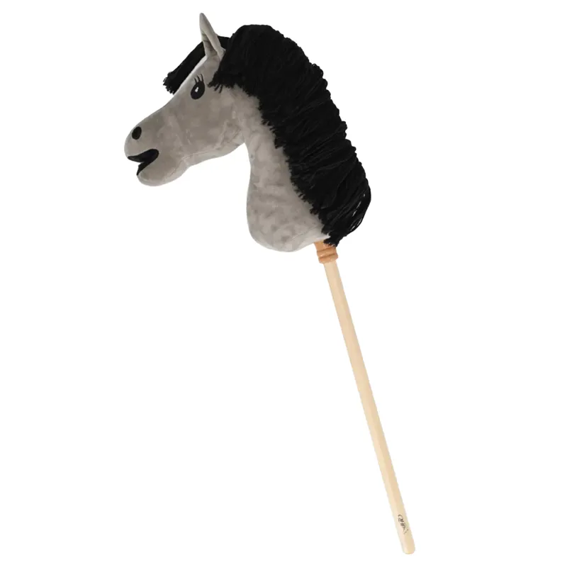 QHP Hobby Horse Toy - Grey-1