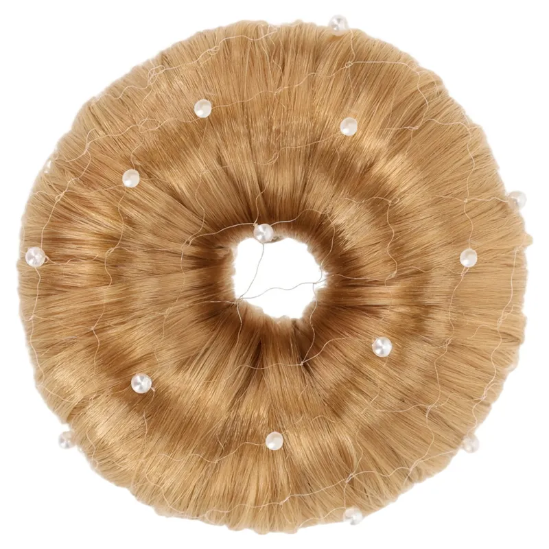 QHP Invisible Pearl Hairnet - Blonde