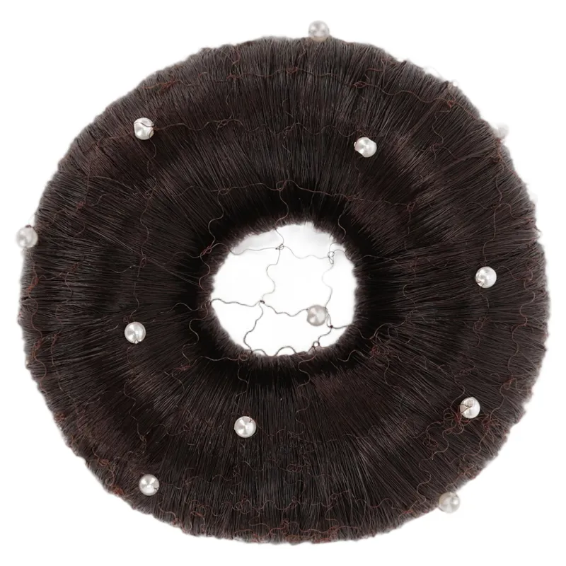 QHP Invisible Pearl Hairnet - Brown