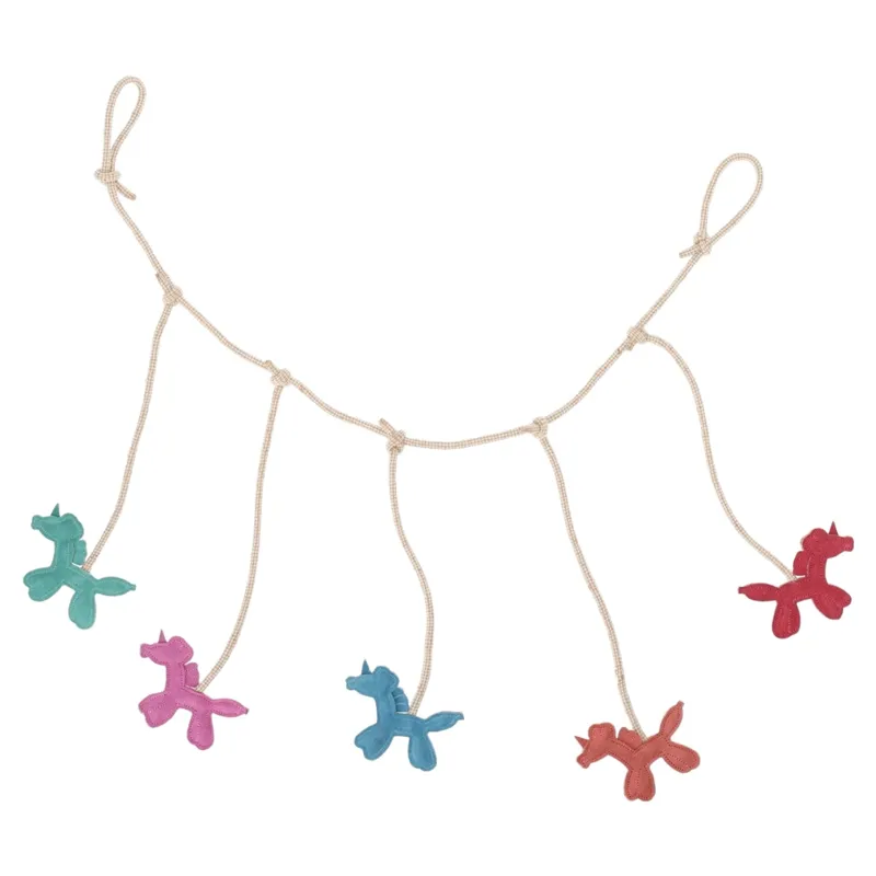 QHP Isalyn Horse Stable Toy Hanger - Unicorn Dream