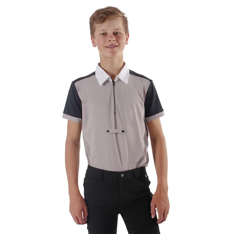 QHP Kyle Boys Show Shirt - Beige