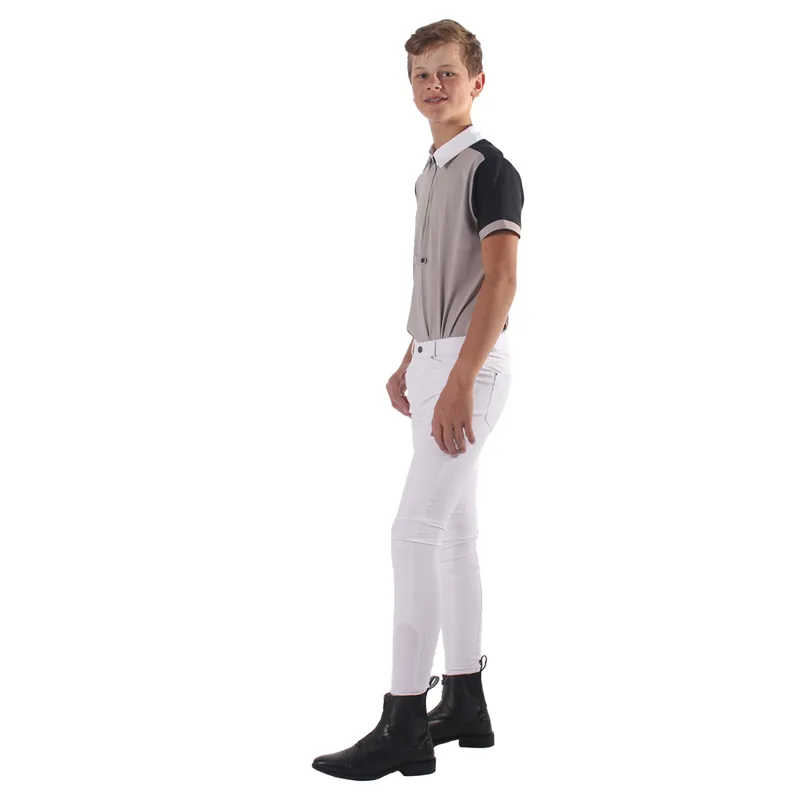 QHP Kyle Boys Show Shirt - Beige-6