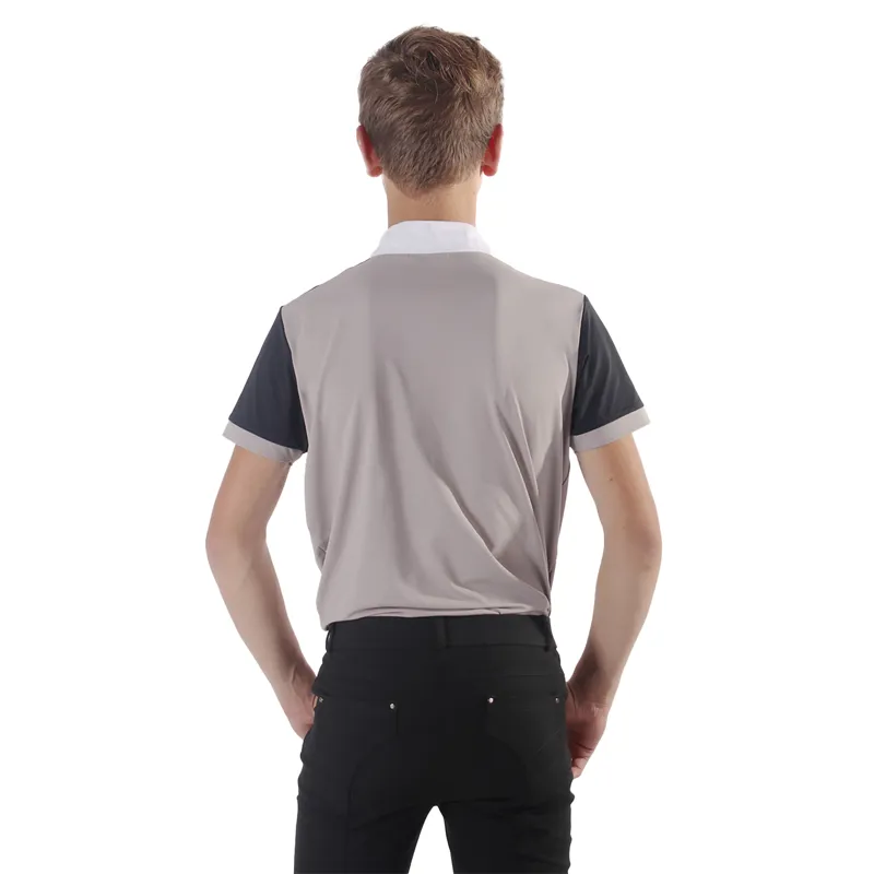 QHP Kyle Boys Show Shirt - Beige-3