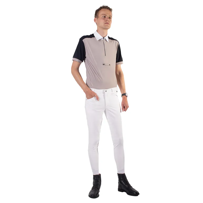 QHP Kyle Mens Show Shirt - Beige-6