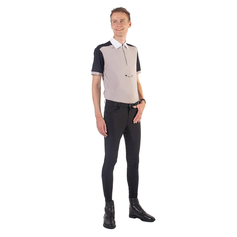 QHP Kyle Mens Show Shirt - Beige-5