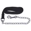 QHP Soft Lead Rope with Chain - Black