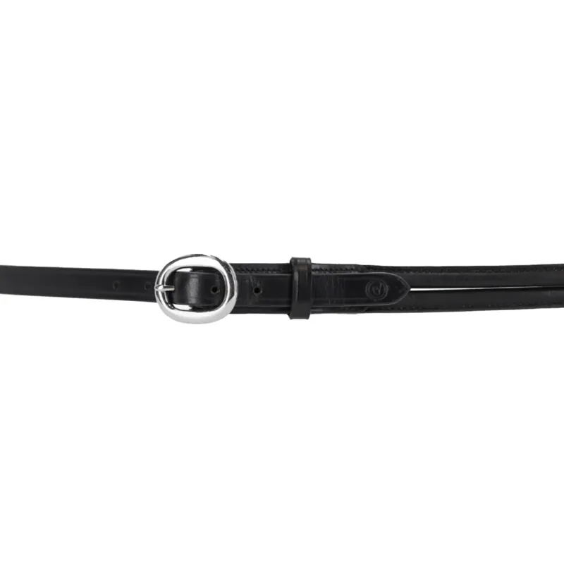 QHP Liberta Leather Neck Rope - Black-2