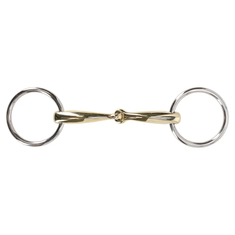 QHP Anatomical Loose Ring Single Jointed Bit - Argentane