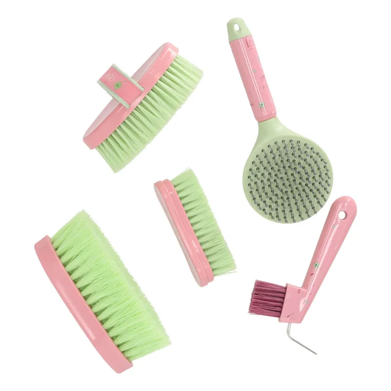 QHP Lucky Start Grooming Set - Soft Pink-2