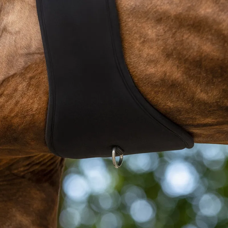 QHP Memory Dressage Girth - Black-5