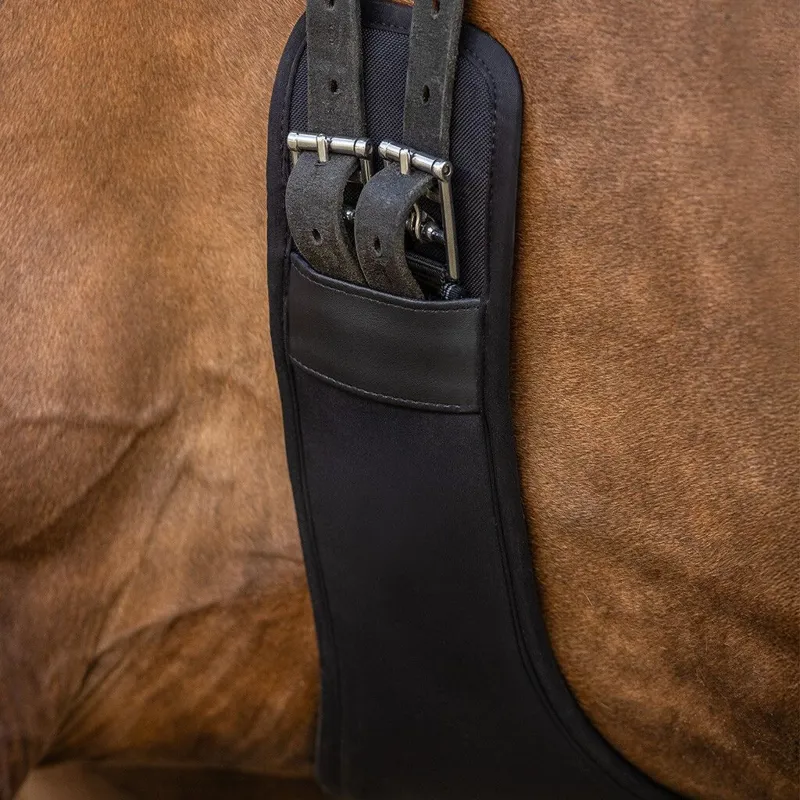 QHP Memory Dressage Girth - Black-4
