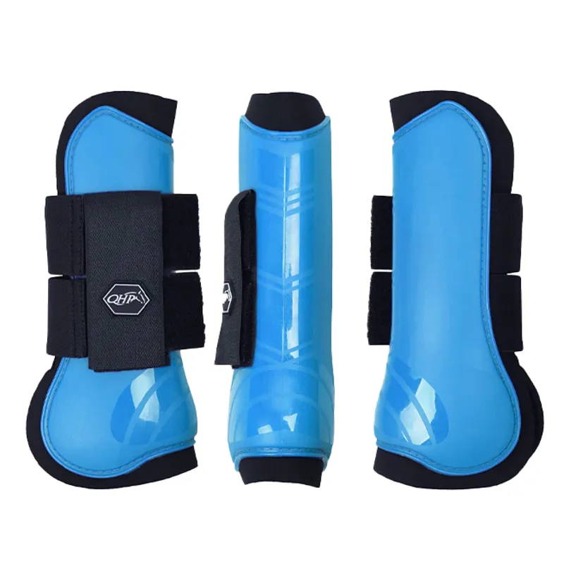 QHP Mini Mini Shetland Tendon Boots - Sky