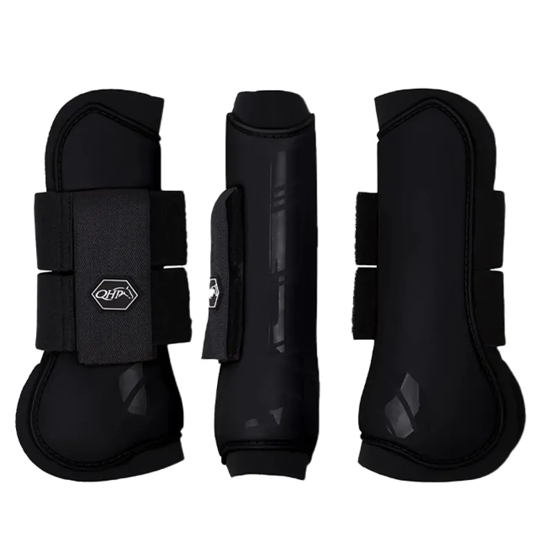 QHP Mini Mini Shetland Tendon Boots - Black