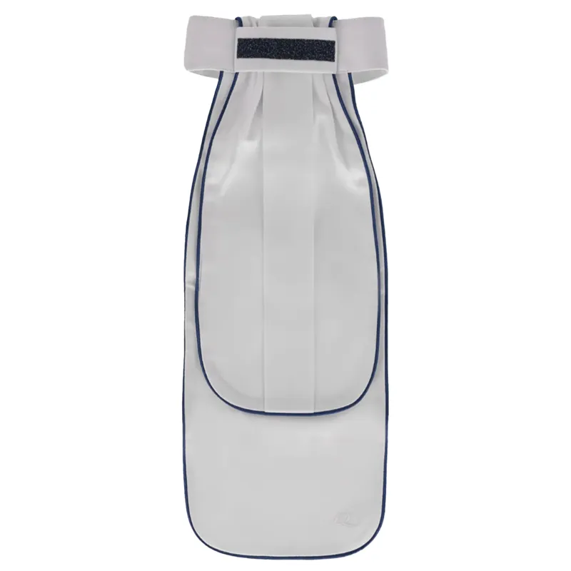 QHP Miyah Stock Tie - White/Navy