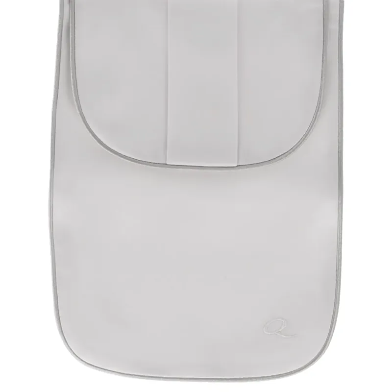 QHP Miyah Stock Tie - White/Silver-2