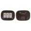 QHP Modeste Square Number Holder - Brown