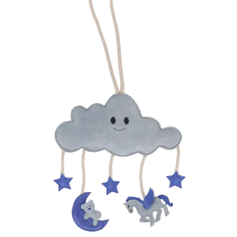 QHP Novy Horse Stable Toy - Blue