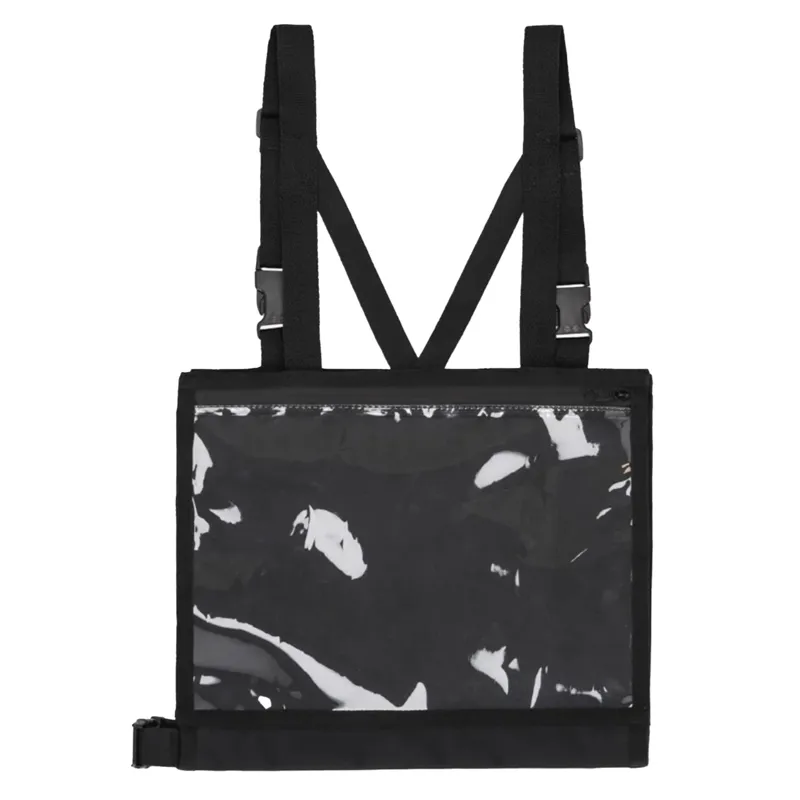 QHP Number Bib with Zipper - Black-4