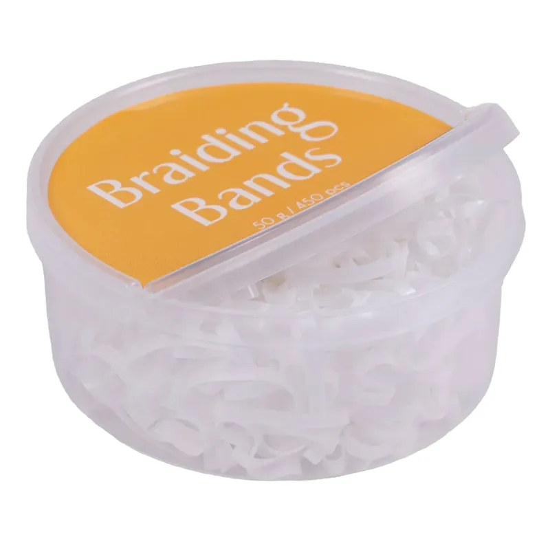QHP Plaiting Bands in Box - White