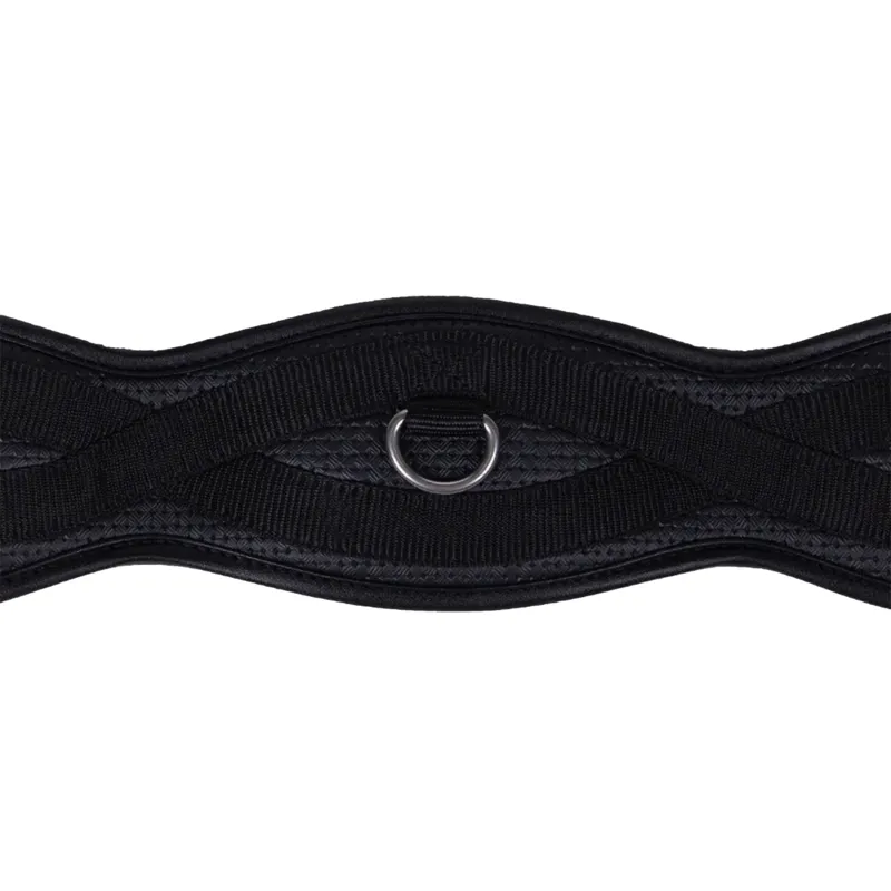 QHP Basic Pro Dressage Girth - Black-1