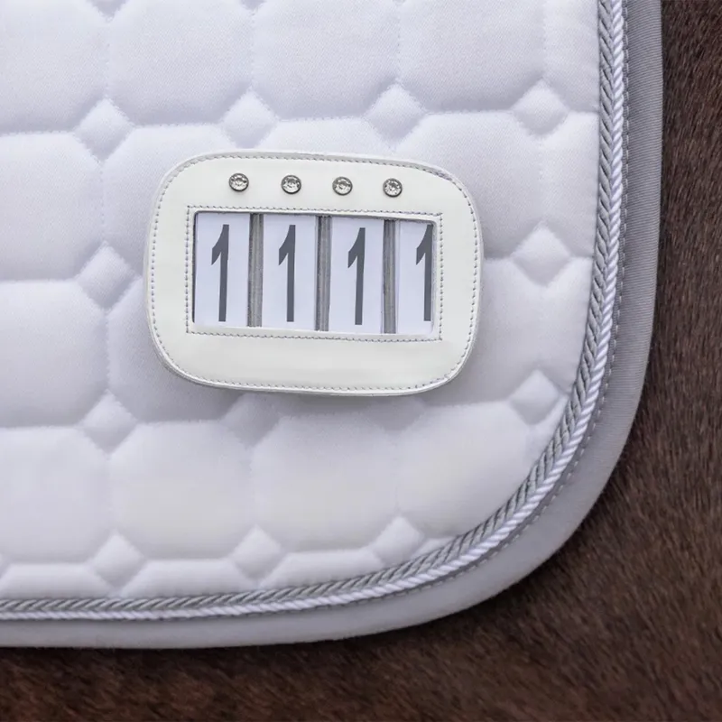 QHP Quatro Number Holder 2 Pack - White-2