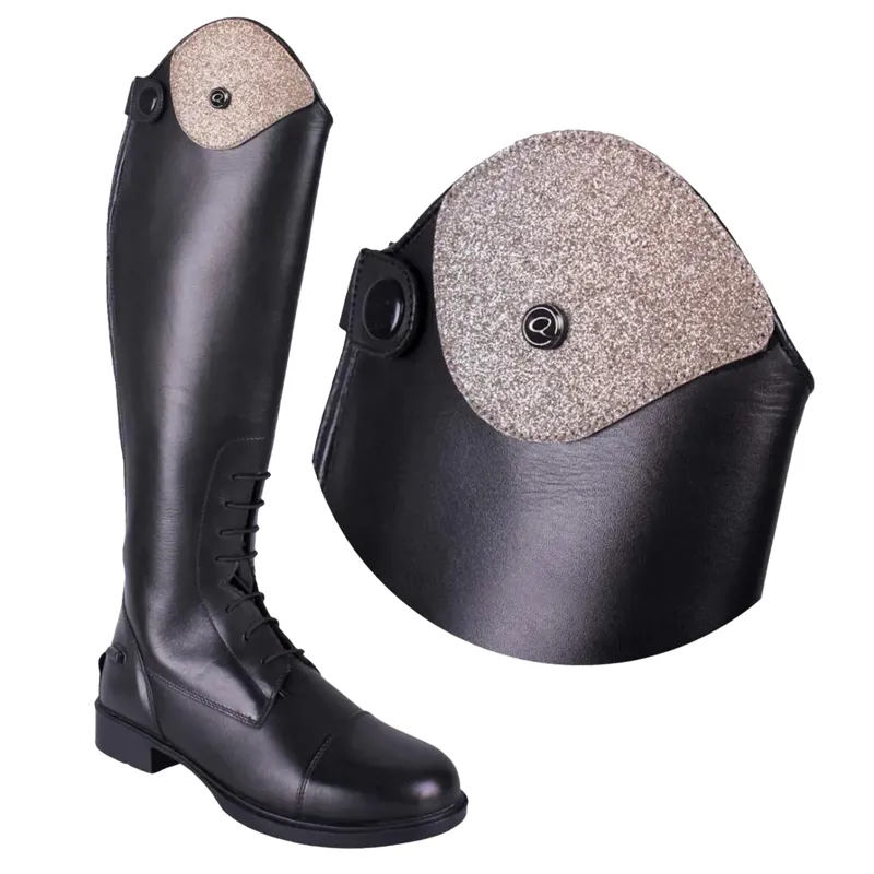 QHP Romy Riding Boot Exchangeable Top - Glitter Gold