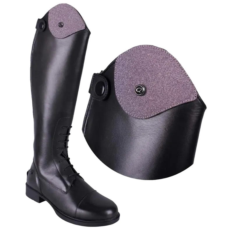 QHP Romy Riding Boot Exchangeable Top - Glitter Pink