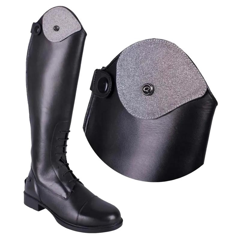 QHP Romy Riding Boot Exchangeable Top -  Glitter Silver