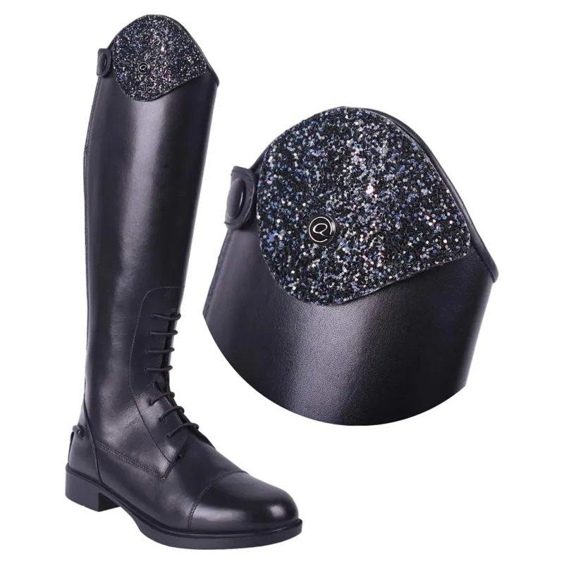 QHP Romy Riding Boot Exchangeable Top - Glitz - Navy