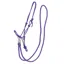 QHP Colour Rope Headcollar with Reins - Passion Flower