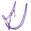 QHP Free Riding Rope Halter with Reins - Passion Flower