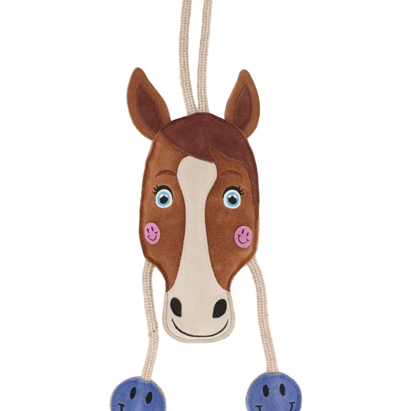 QHP Rosalynn Horse Toy - Pink/Blue-1
