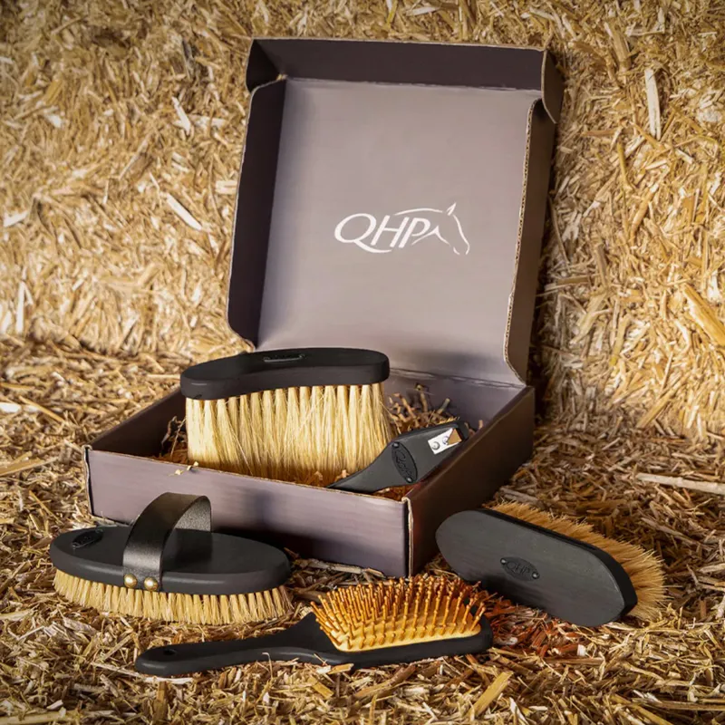 QHP Royal Grooming Set - Black-8