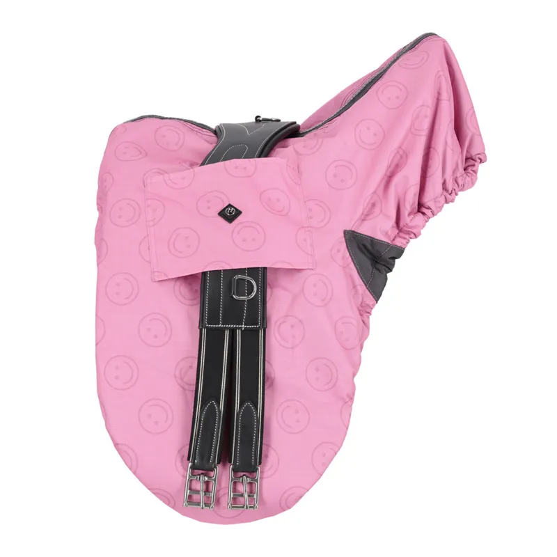QHP Collection Saddle Cover - Cheery Pink-1